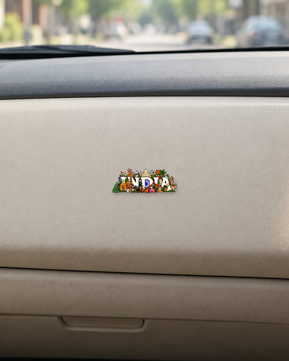 Rangeela India hard surface patch mockup