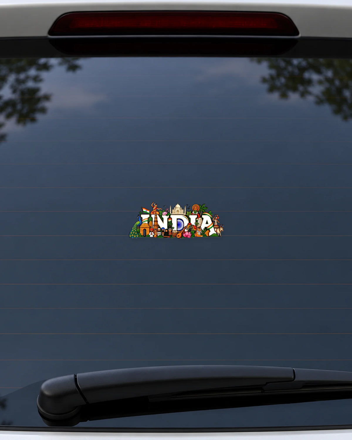 Rangeela India hard surface patch mockup