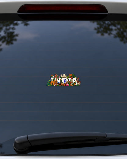 Rangeela India hard surface patch mockup