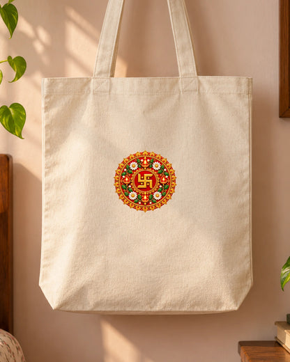 Diwali Rangoli iron-on patch on clothes