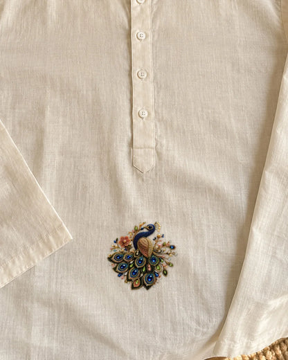Ratna Mor embroidery-look iron-on patch | Thread Theory