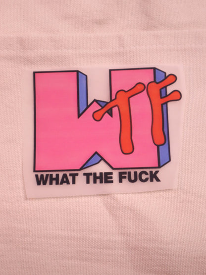 What the fuck | Iron-on Patch | Moodvertising