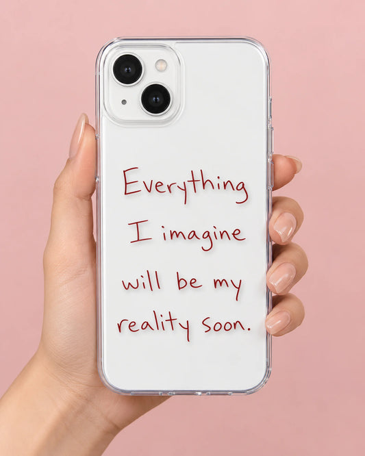 Reality Soon phone makeover pack on a phone case