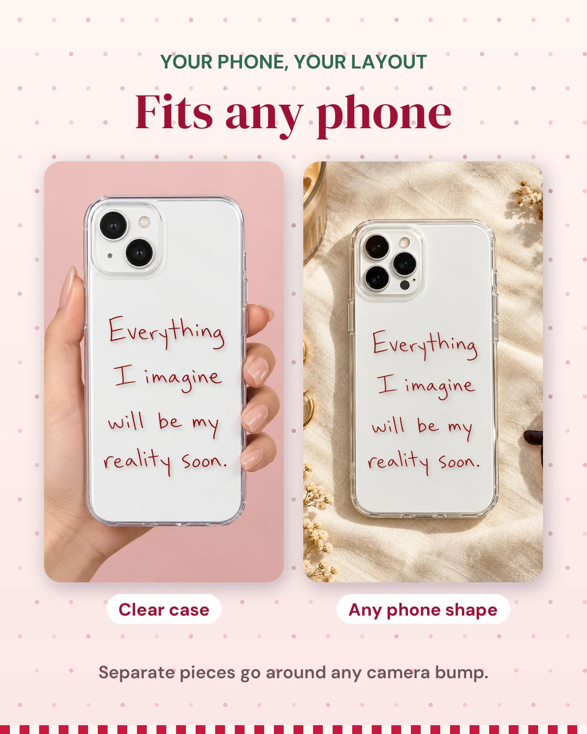Reality Soon: your phone, your layout
