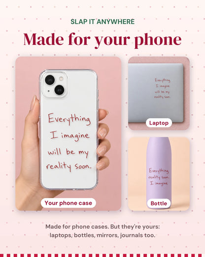 Reality Soon: made for your phone, slap it anywhere