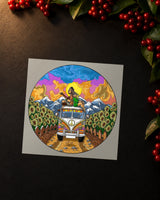 Ride Into Sunset iron-on patch transfer