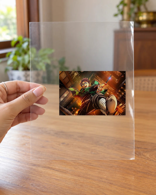Rising Blade Resolve hard surface patch on clear film