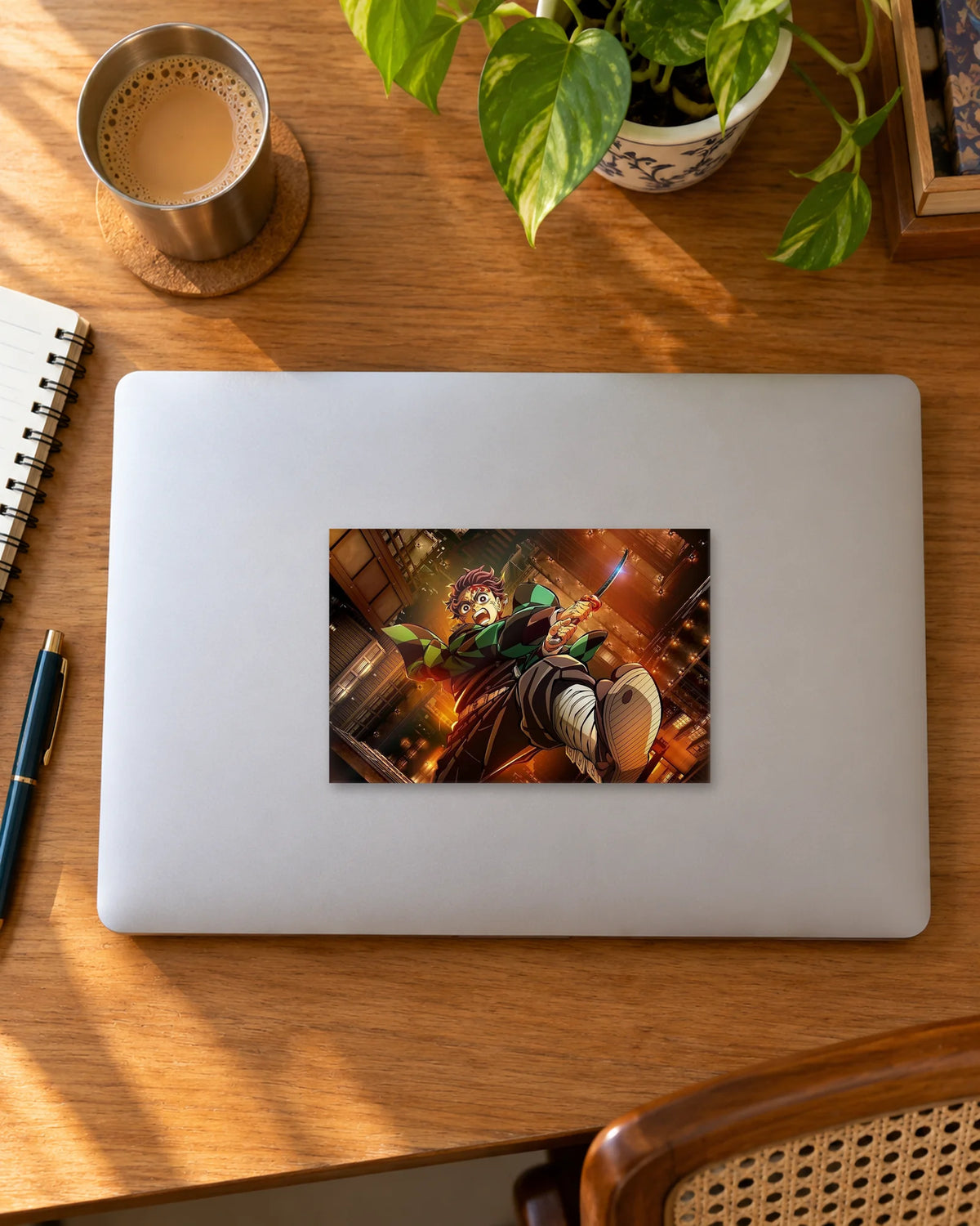 Rising Blade Resolve sticker mockup