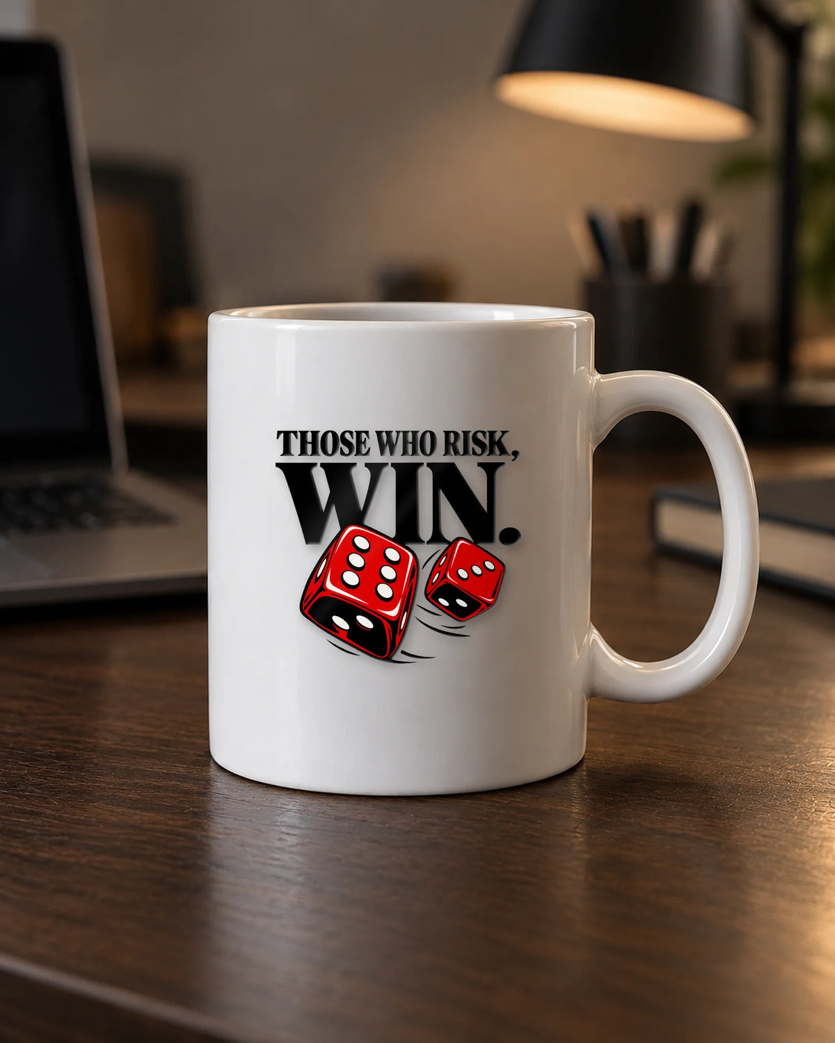Risk It Win It hard surface patch mockup
