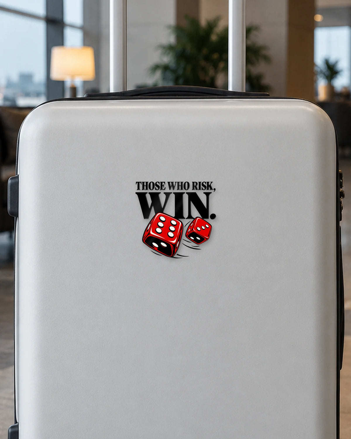 Risk It Win It hard surface patch mockup