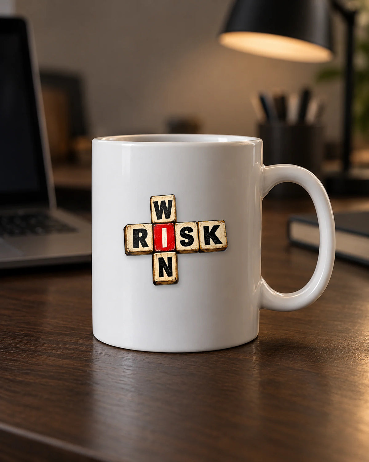 Risk Wins hard surface patch mockup