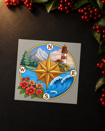 River of Rest iron-on patch transfer