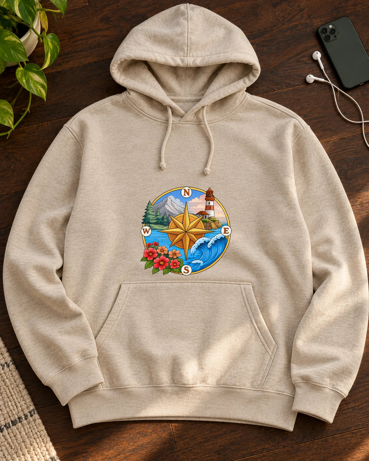 River of Rest iron-on patch on clothes