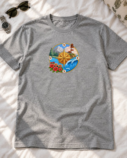 River of Rest iron-on patch on clothes