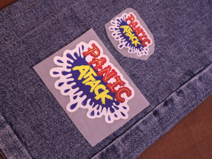 Panic Attack | Iron-on Patch | Moodvertising