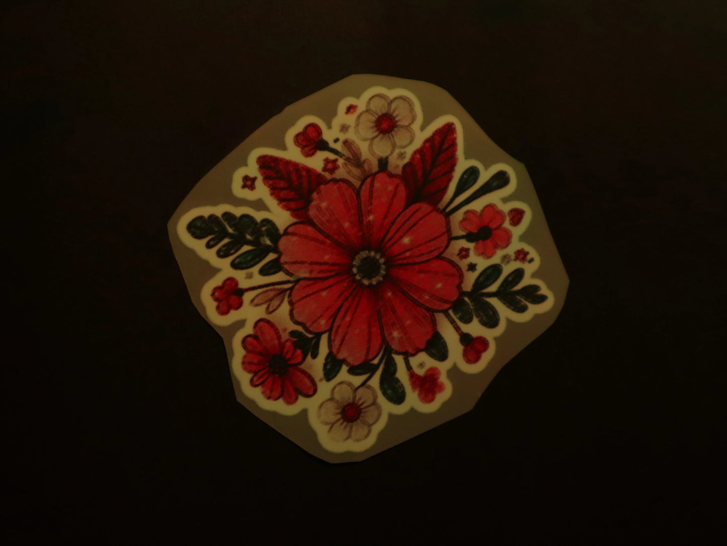 Scarlet Garden Party | Iron on patch | Pinterest Flowers