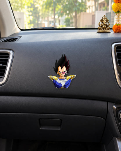 Saiyan Pride hard surface patch mockup