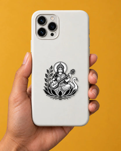 Saraswati Vandana hard surface patch mockup