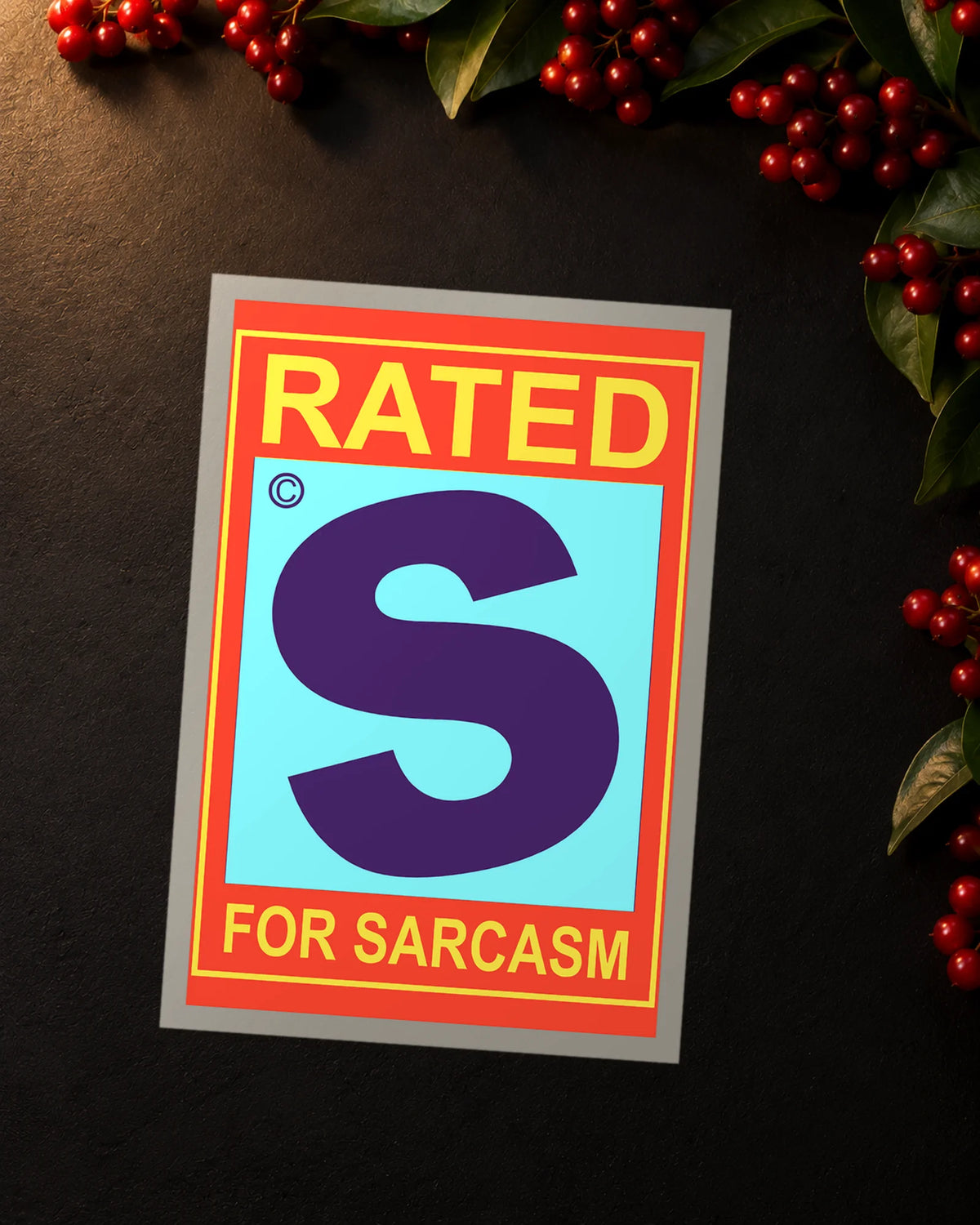 Sarcasm Stickers iron-on patch transfer