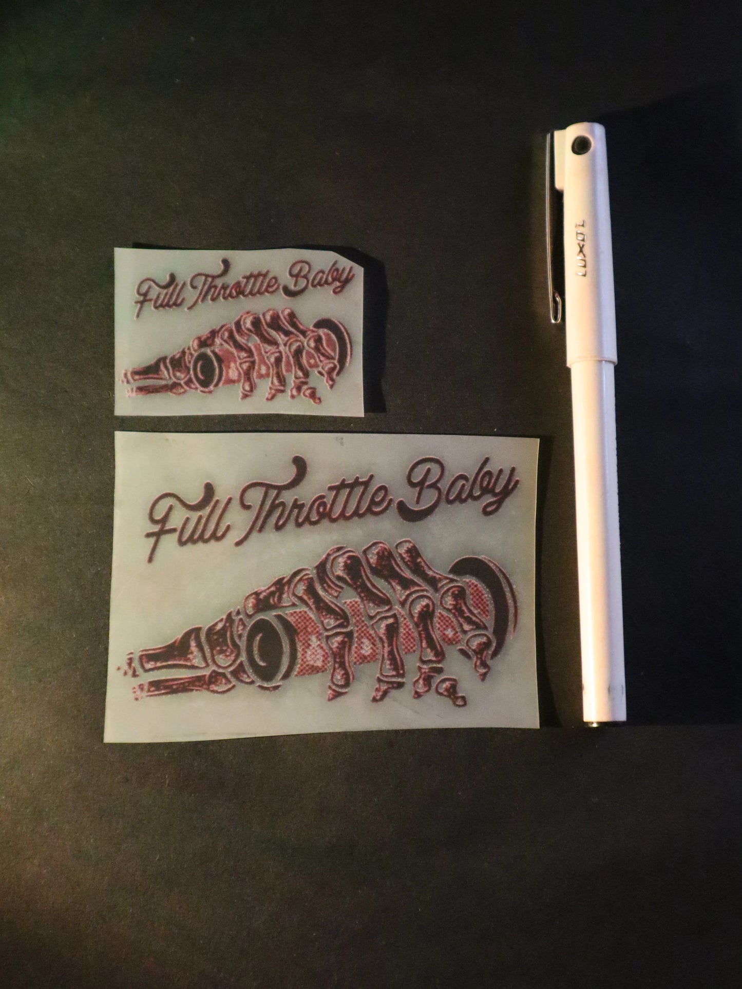 Full Throttle Baby | Iron-on Patch | Rider's Creed