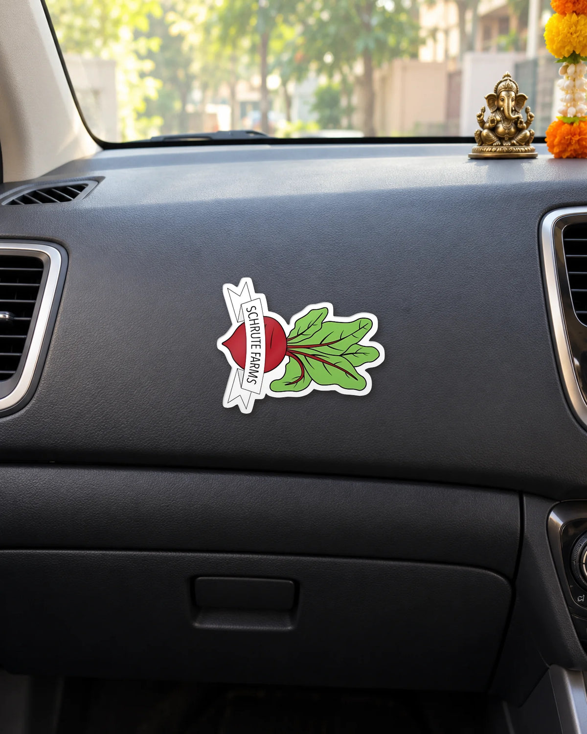 Schrute Farms sticker mockup