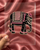 Shahi Hathi embroidery-look iron-on patch | Thread Theory