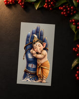 Shiva's Blessing iron-on patch transfer