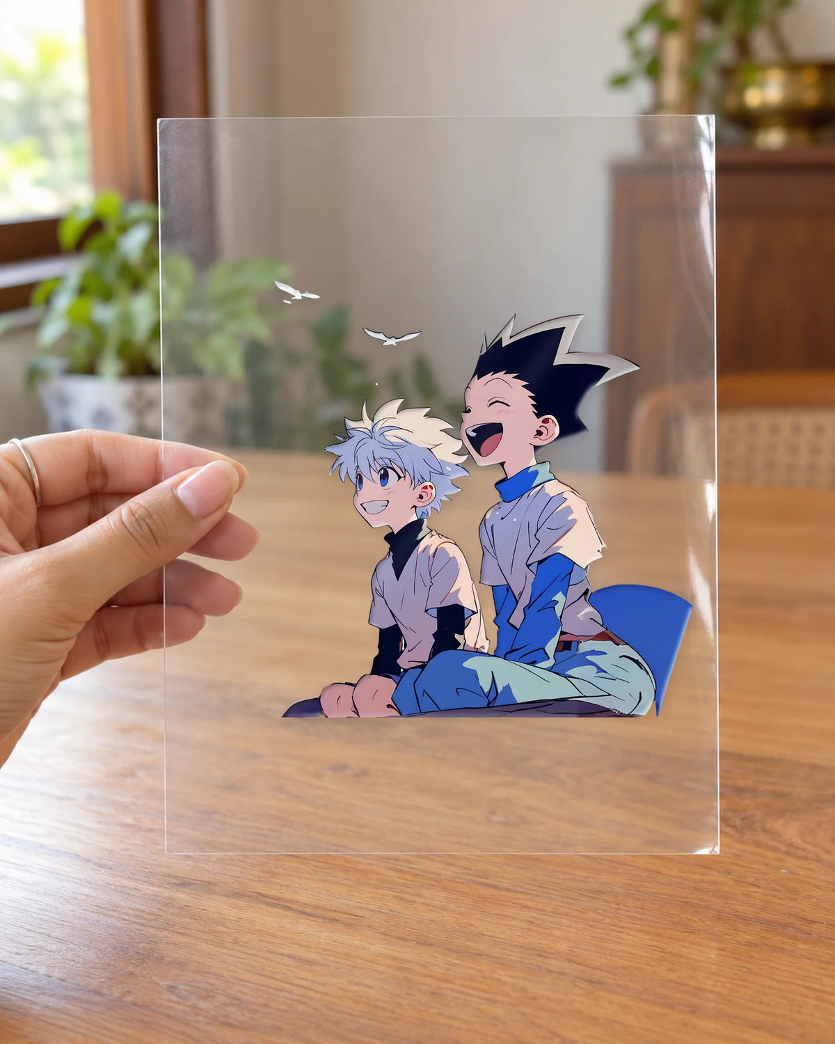 Carefree Days hard surface patch on clear film