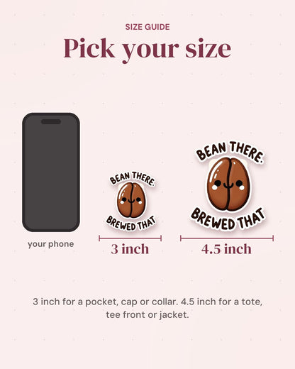 Size guide: 3 inch and 4.5 inch