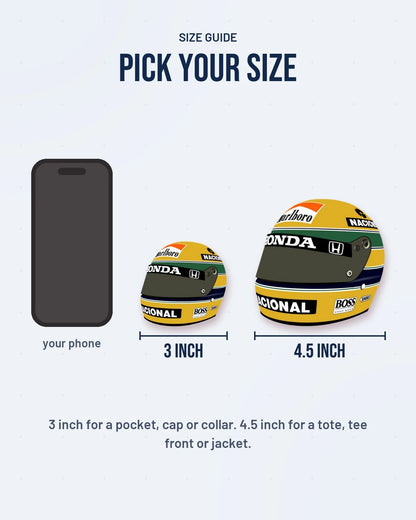 Size guide: 3 inch and 4.5 inch