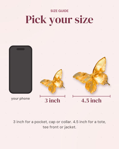 Size guide: 3 inch and 4.5 inch