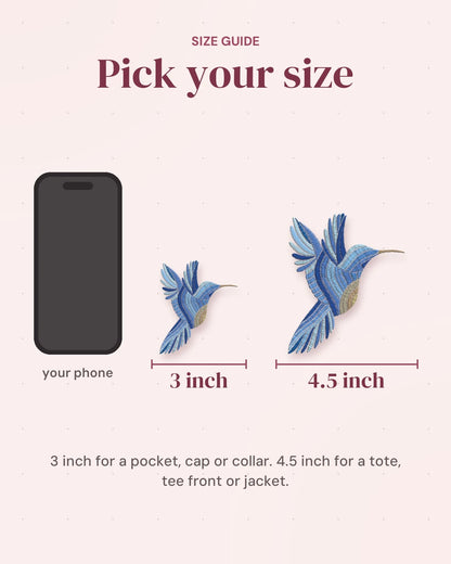 Size guide: 3 inch and 4.5 inch