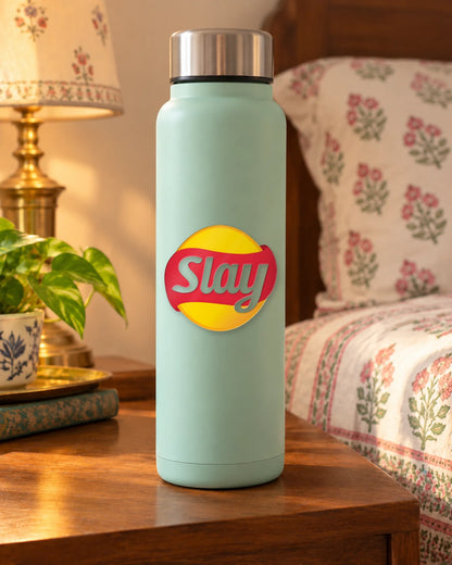 Slay sticker mockup