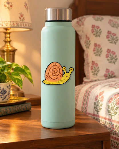 Slow & Sunlit sticker mockup