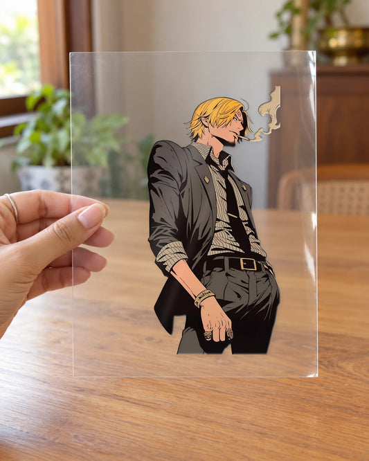 Smoking Swagger hard surface patch on clear film