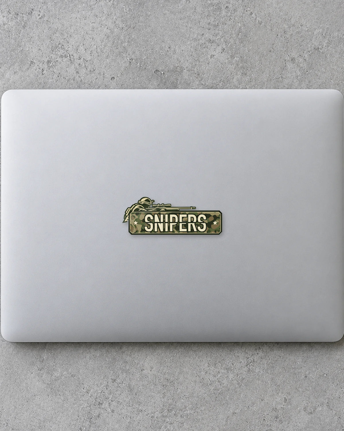 Sniper Squad hard surface patch mockup