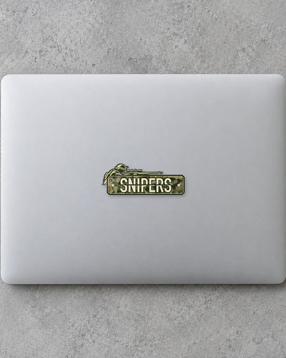 Sniper Squad hard surface patch mockup