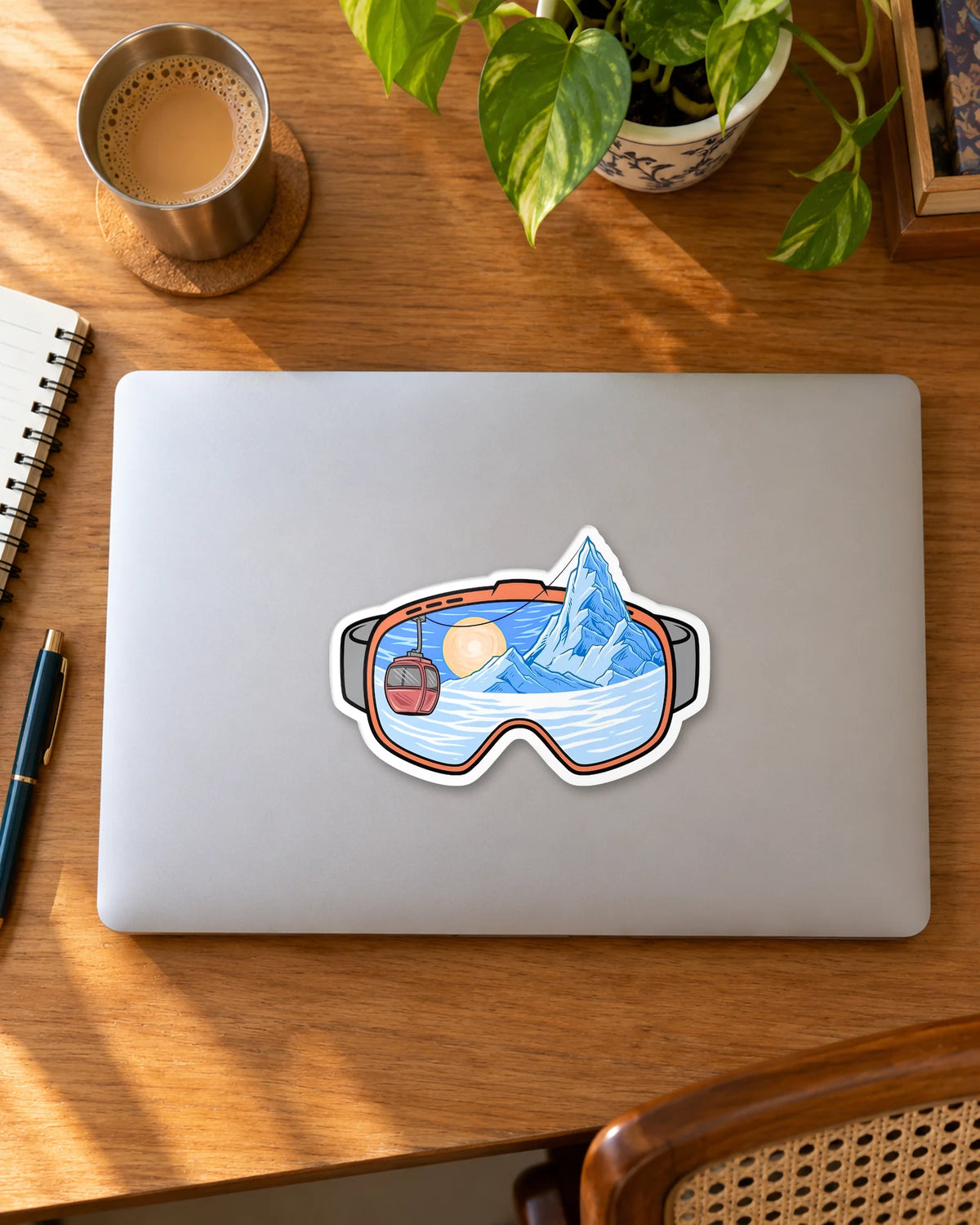 Snow Way Out hard surface patch mockup