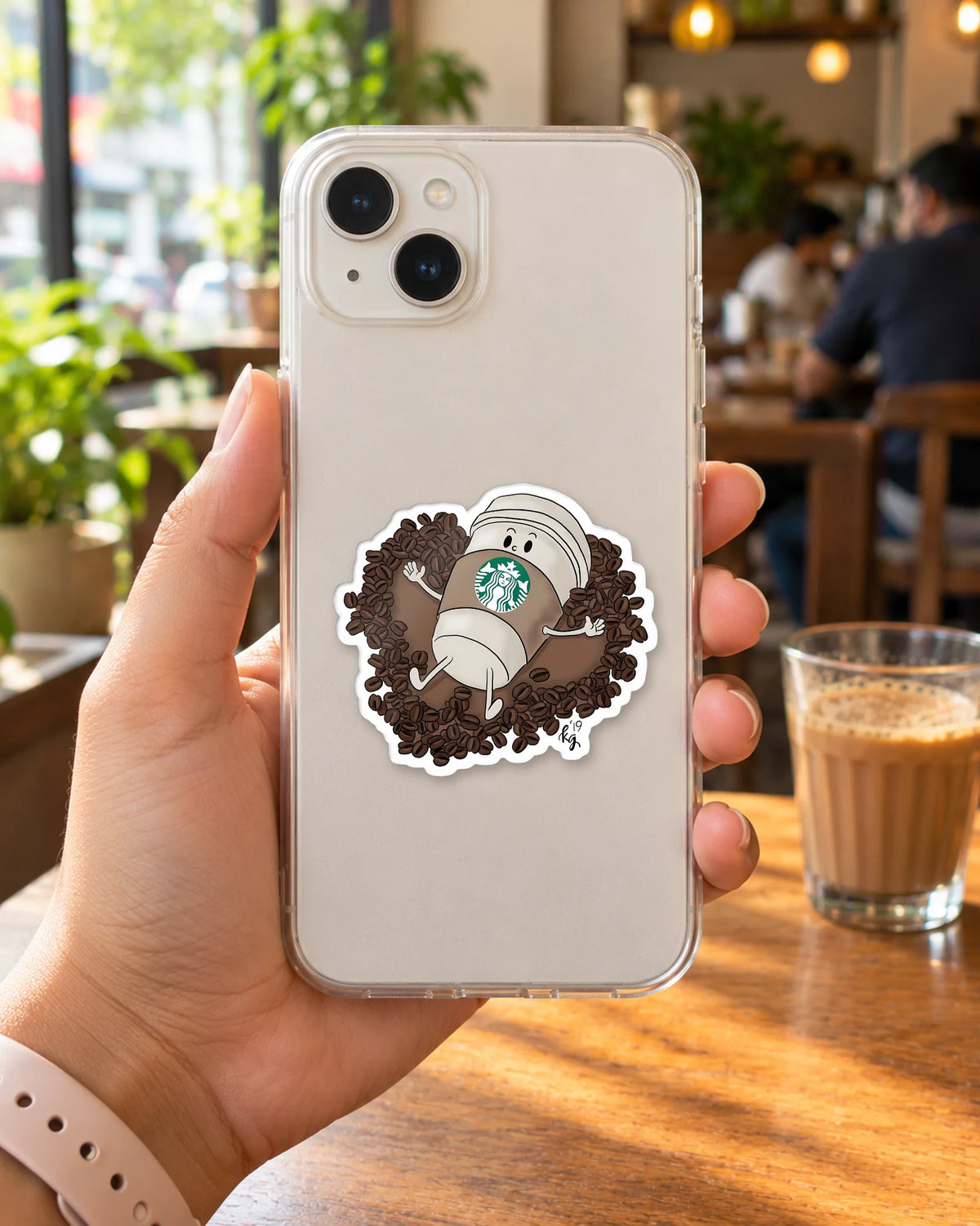 Starbrewed hard surface patch mockup