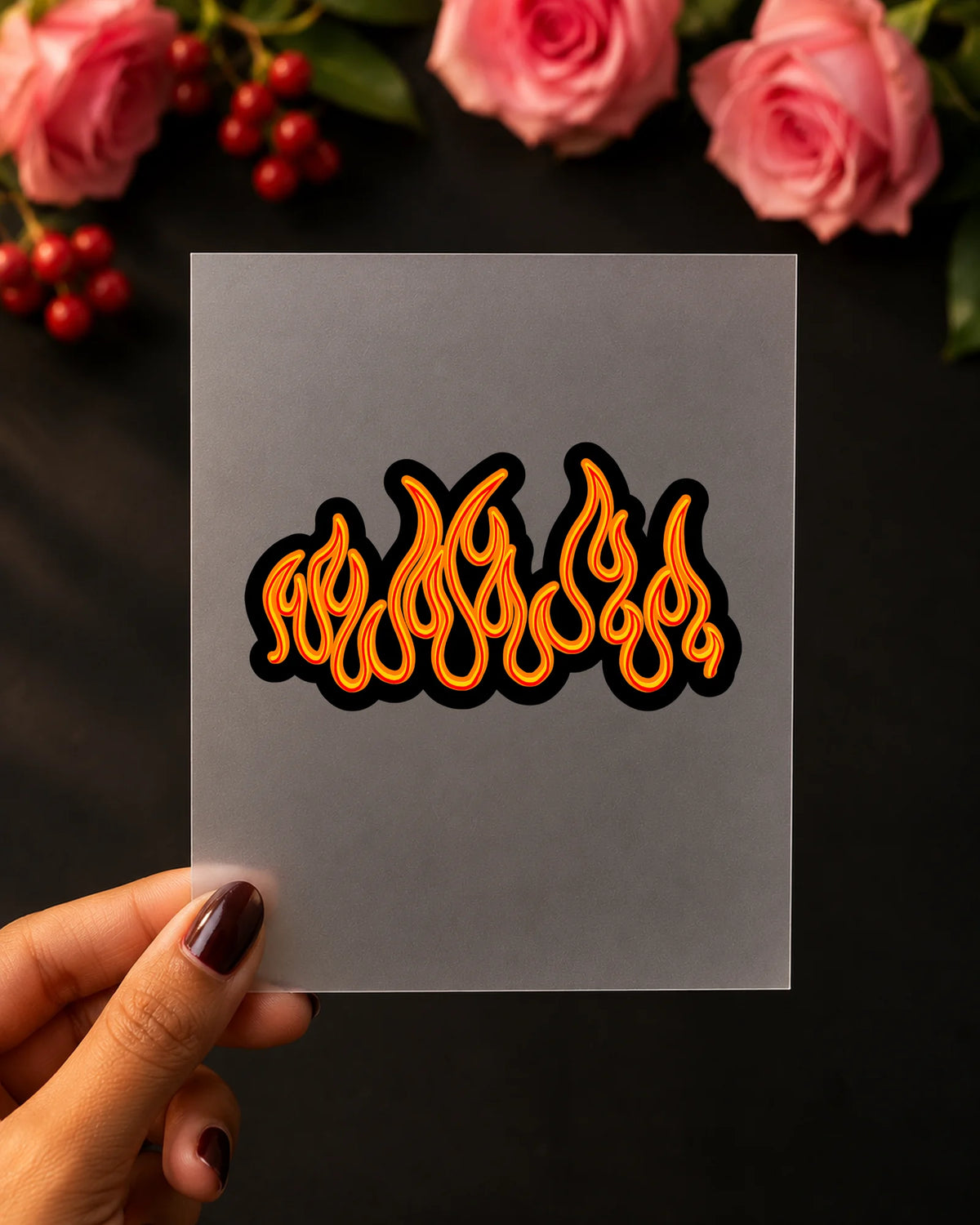 Street Heat iron-on patch on clothes