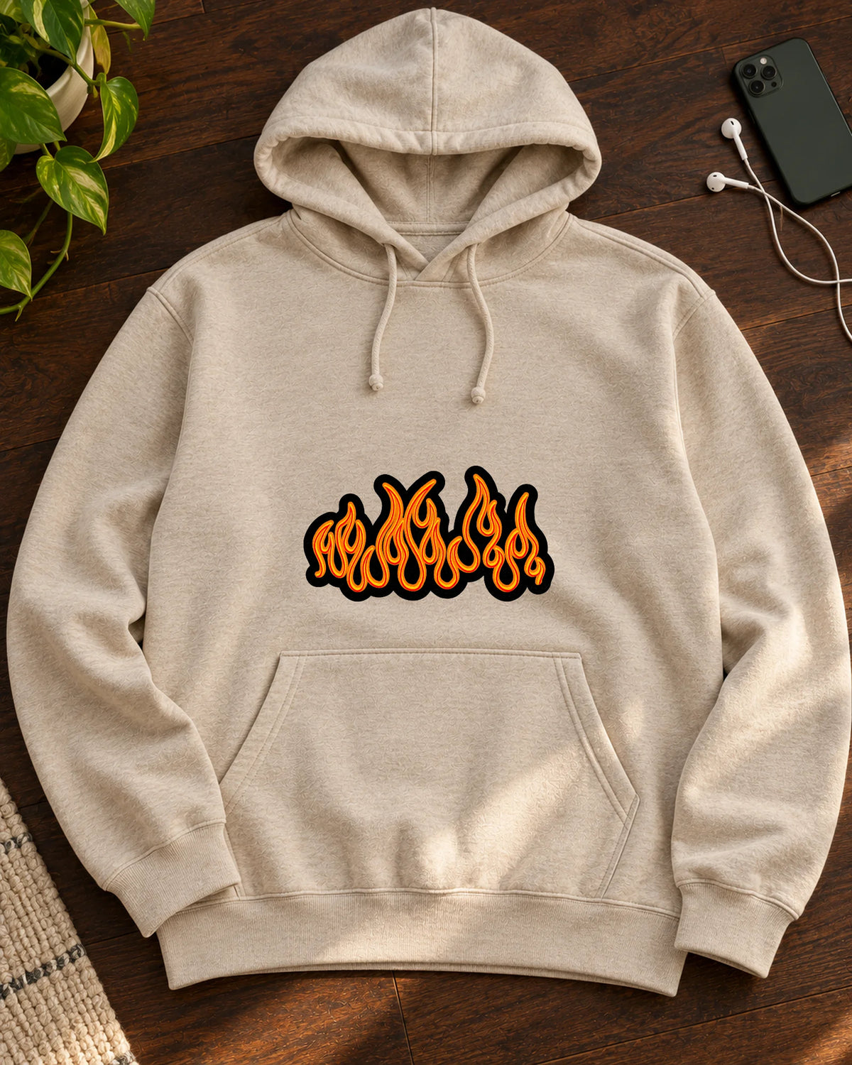 Street Heat iron-on patch on clothes