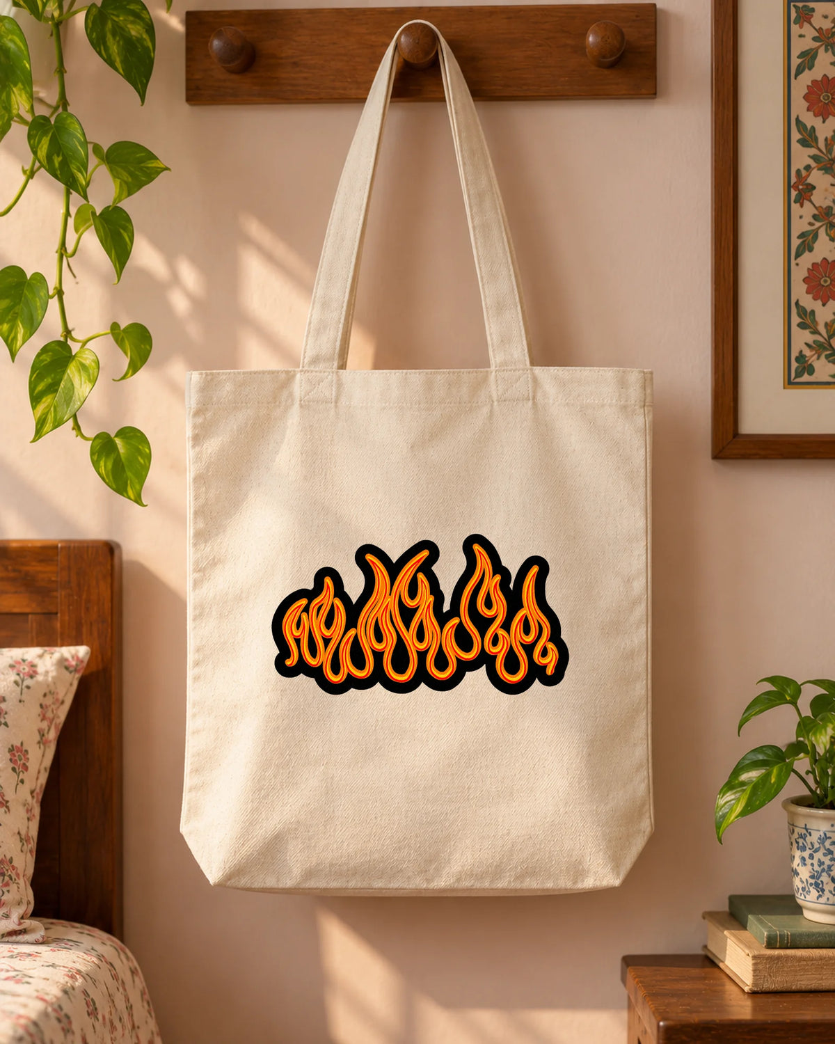 Street Heat iron-on patch on clothes