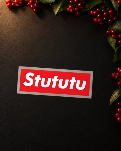 Stututu iron-on patch transfer
