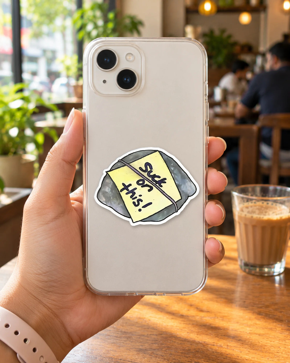 Suck on this! hard surface patch mockup