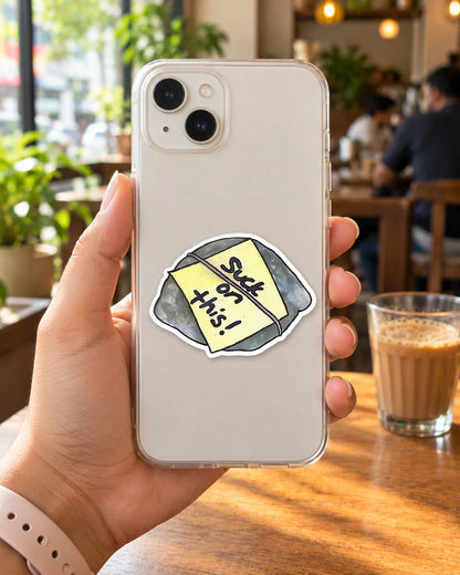 Suck on this! hard surface patch mockup