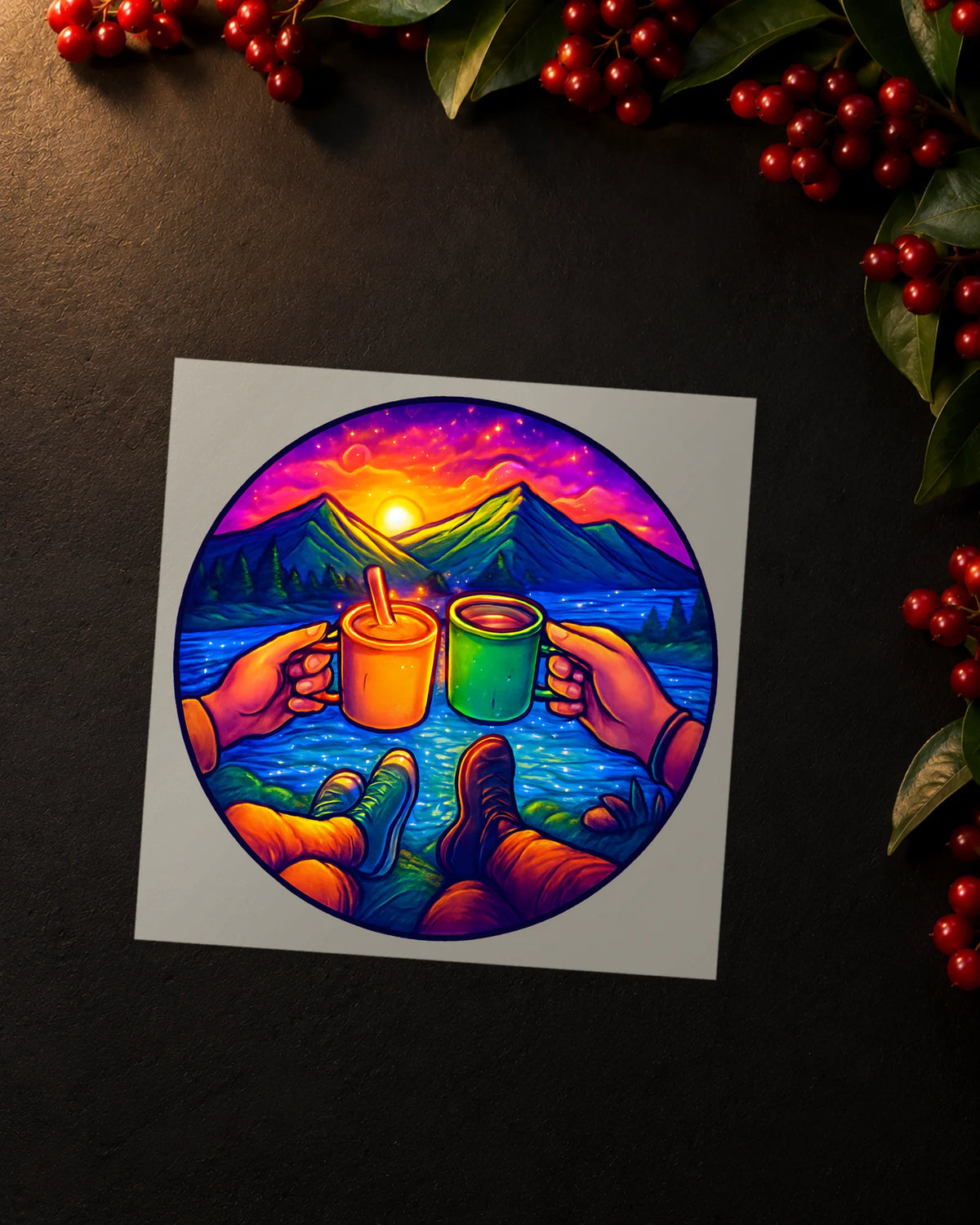 Summit Sip iron-on patch transfer