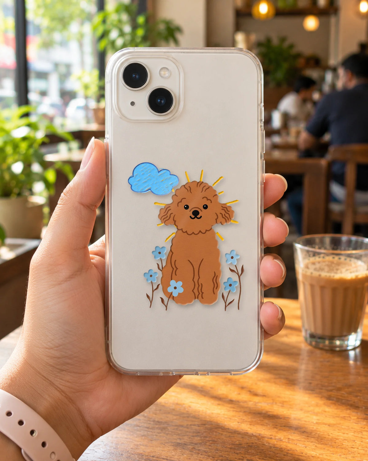Sunny Pup hard surface patch mockup