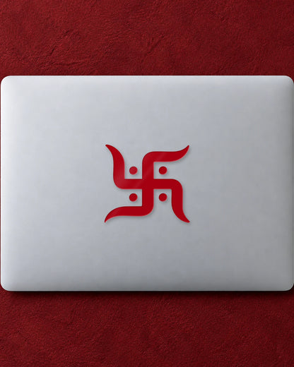 Shubh Swastik hard surface patch mockup