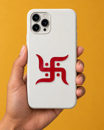 Shubh Swastik hard surface patch mockup