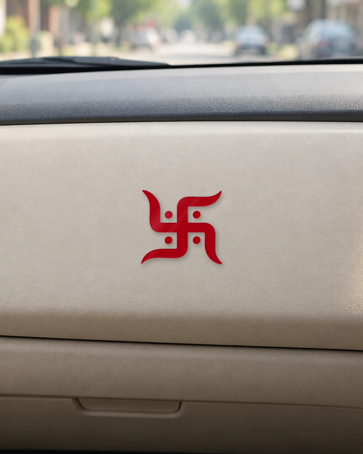 Shubh Swastik hard surface patch mockup